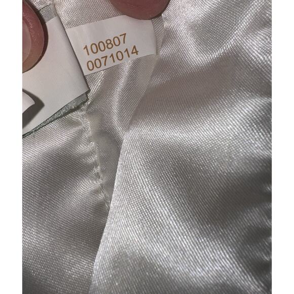 Bearington Baby Lamb Lovey Satin Sherpa Security Blanket Plush Sewn Eyes - Picture 9 of 14